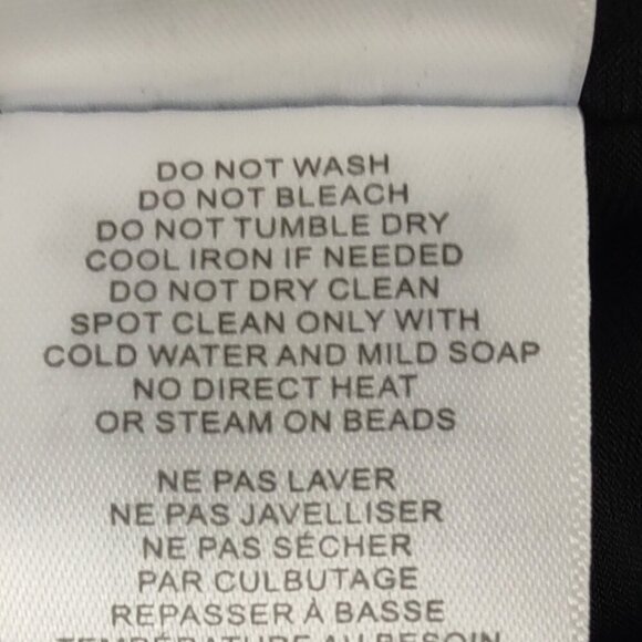 Adrianna Papell Women' Beaded One-Shoulder Neckline Side Ruched Drape Dress Sz 2 - Picture 11 of 11